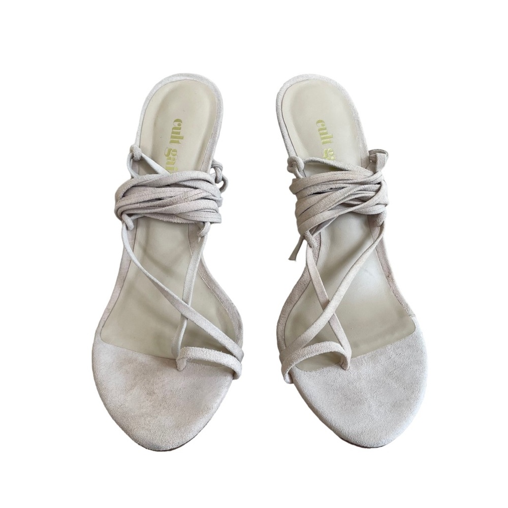 Cult Gaia Suede Sandals